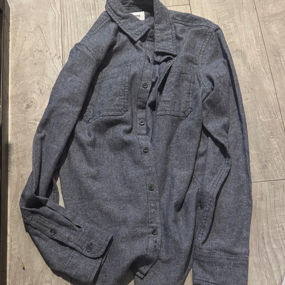 2 Shirts. Big Boy Distortion & Sonoma Button-Down Shirt